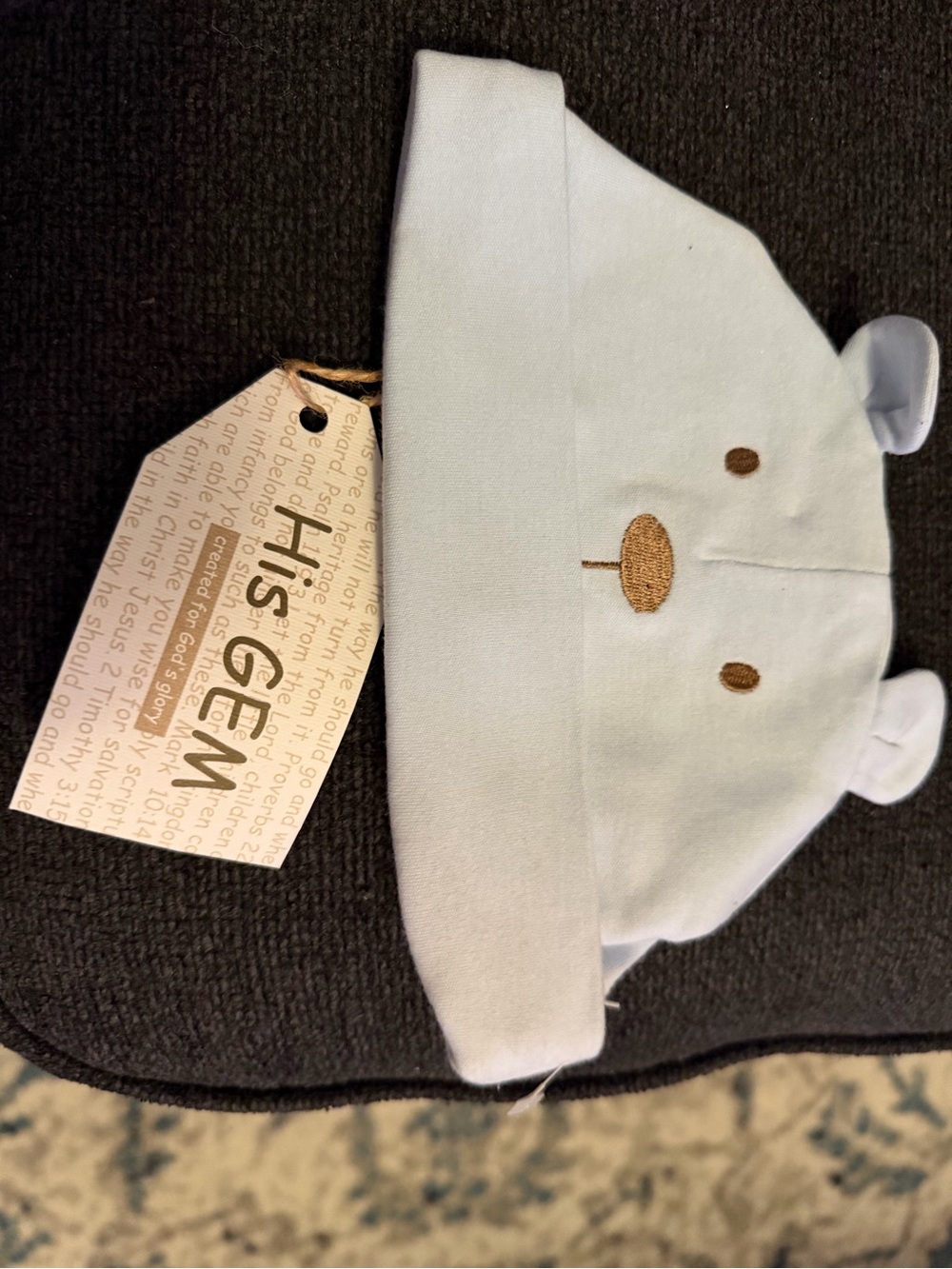 Baby Blue Bear Hat - Kids Accessories